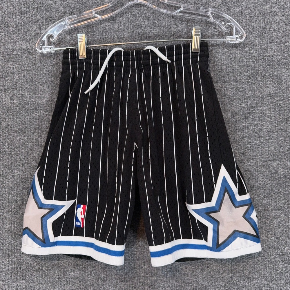 Orlando Magic Shorts Kids Small Mitchell & Ness Hardwood Classics NBA Vintage